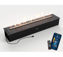 Автоматический биокамин Lux Fire Smart Flame 1300 RC INOX